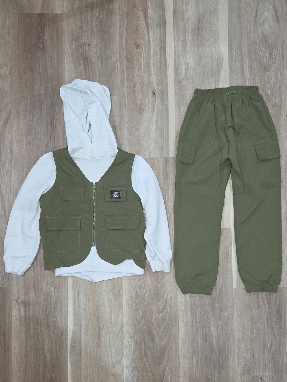 •Shein• Little Boys Hoodie And Pants Matching Set